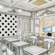 Illustration for article titled 2D Cafe Looks Like A Manga Drawing